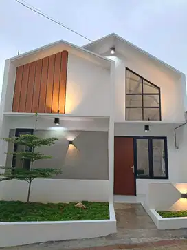 RUMAH 1 LANTAI DESAIN MODERN 500 JUTAAN DEKAT KE GDC DEPOK