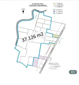 Dijual Tanah Super Strategis di Jantung Gedebage Bandung