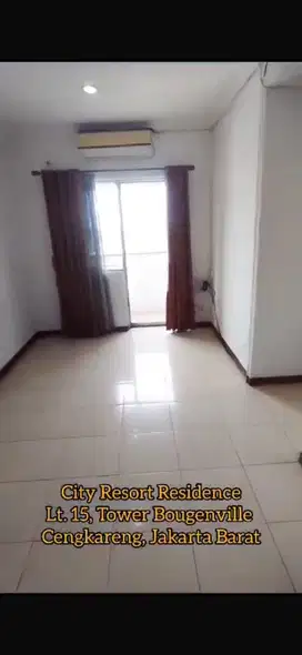 DISEWAKAN CEPAT APARTEMENT DI CITY RESORT