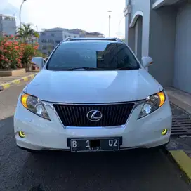 Lexus RX270 CBU HONGKONG Version Sunroof NIK 2011 White On Black