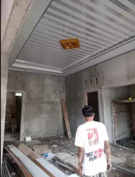 Plafon pvc terpasang murah