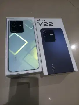 Vivo Y22  4+4/128  Segel Ori Perfek