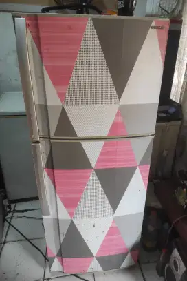 Jual murah kulkas merk sharp 2 pintu