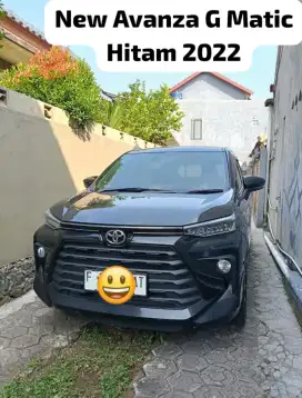 New Avanza 1.5 G Matic Hitam 2022