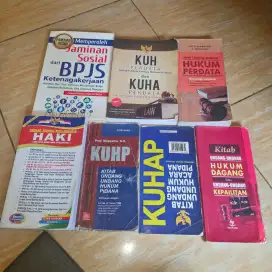 BUKU HUKUM KOMPLIT SESUAI GAMBAR MURAH BANGET