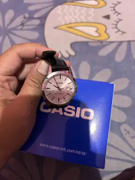 casio jam tangan wanita hitam
