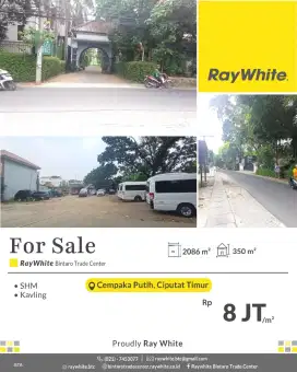 Kavling Siap Bangun di WR Supratman Ciputat Timur