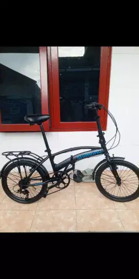 Sepeda Lipat BASIC PHOENIX 6 SPEED CUSTOM BAGUS UK. 20 HARGA NETT