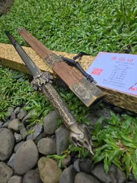 Pedang china koleksi Dragon lingyun chinese sword bahan hi quality