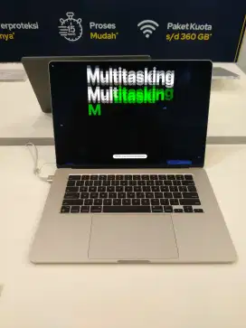 MACBOOK AIR M4 15 INCH 256GB SEGAMPANG ITU CICILAN TANPA CC PROMO 0%