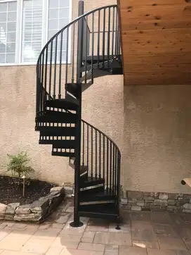 Menerima Pasang Tangga Putar, Tangga Spiral, Tangga Keong, Tangga Besi