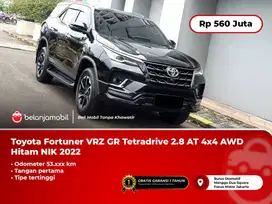 Toyota Fortuner VRZ GR Tetradrive 2.8 AT 4x4 AWD Hitam 2022/2023