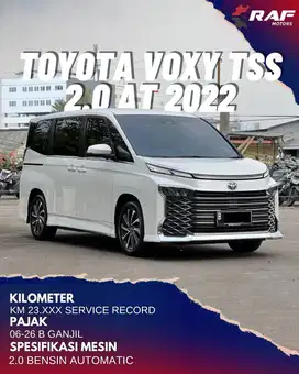 TOYOTA NEW VOXY 2.0 AT TSS 2022 PUTIH MATIC