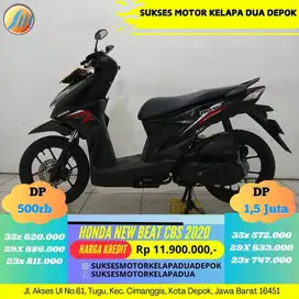 HONDA NEW BEAT CBS 2020 CASH/KREDIT DP MURAH SYARAT MUDAH