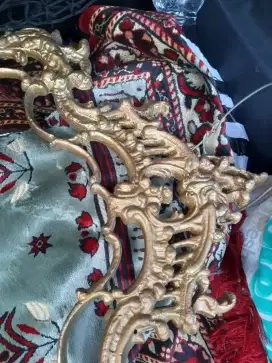 Bingkai kaca Indah Ukiran Antik
