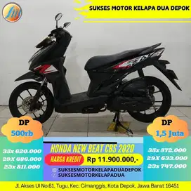 HONDA NEW BEAT CBS 2020 CASH/KREDIT BERKUALITAS BERGARANSI