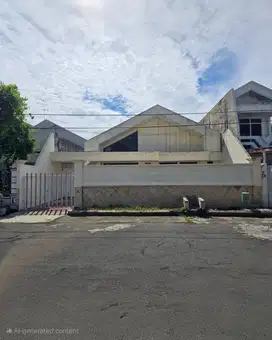 Rumah Kertajaya Indah Timur  STRATEGIS, SIAP HUNI, ROW 4 MOBIL