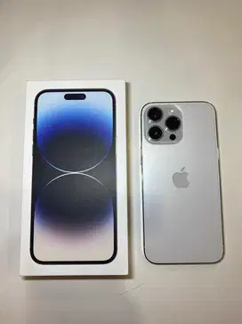 iPhone 14 Pro Max 256GB Silver Ex Inter Mulus Like New IMEI Aman