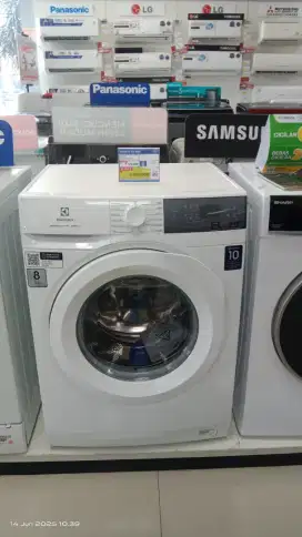 Cicilan tanpa kartu credit ELECTROLUX WM FRONT LOADING 8KG WHITE