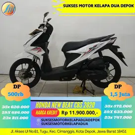 HONDA NEW BEAT CBS 2020 CASH/KREDIT PROSES CEPAT DP MURAH