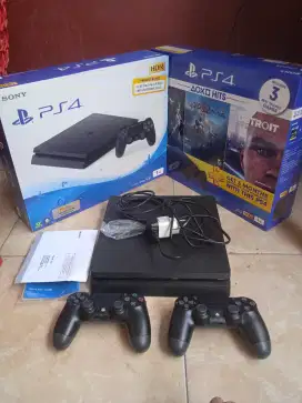 PS4 slim 1tb normal mulus fullset poris cipondoh