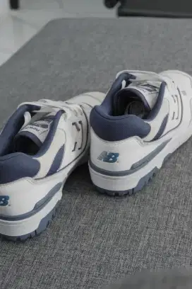 New Balance 550 white & dusty blue