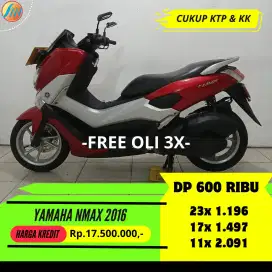 YAMAHA NMAX 2016 KREDIT DP HANYA 600RIBU ANGSURAN SANGAT RENDAH KTP KK
