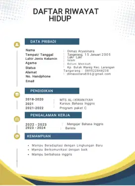 Mencari pekerjaan untuk dunia f&b dan crew store