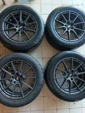 Velg HSR R18 + Ban Accelera 255/50