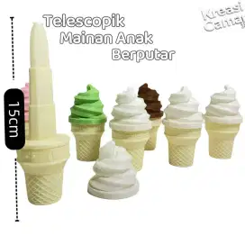 Mainan Pedang ice cream McD bisa dipanjang dan pendekan