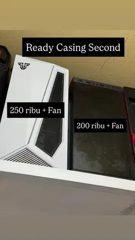 FLASH SALE CASING PC DARI HARGA 15 RIBU SECOND MASIH LAYAK DAN NORMAL