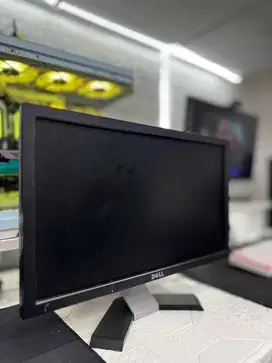 MONITOR KOMPUTER DELL 19 INCH HD 60HZ LED CUMA 450 RIBU LENGKAP KABEL