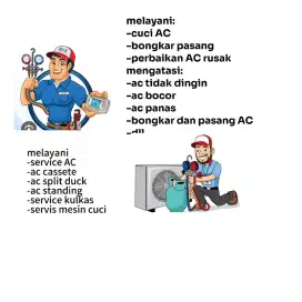 Service ac service kulkas service mesin cuci terdekat