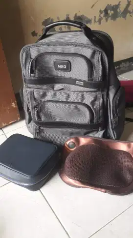 Jual tas ransel merk TUMI dan lainya masih mulus layak pakai