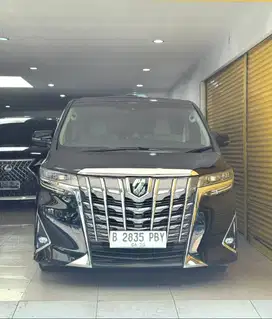 Toyota Alphard 2.5 G ATPM TSS 2022 June Automatic Hitam Metalik