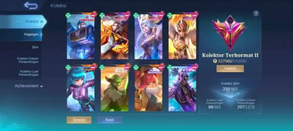 JUAL BELI AKUN  MOBILE LEGEND  AMAN  DAN AMANAH