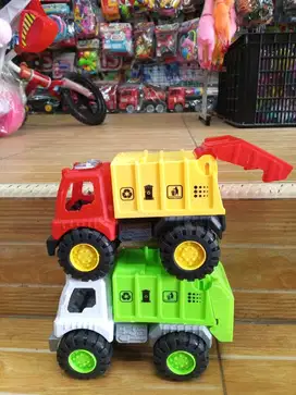 mainan anak truck sampah