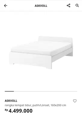 Ranjang IKEA ASKVOLL Uk. 160