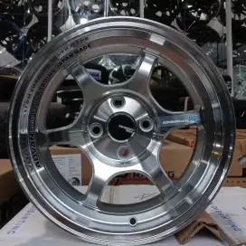Advan rgd2 ring 15x6,5 pcd 4x100 ET 38 silver polish 4pcs