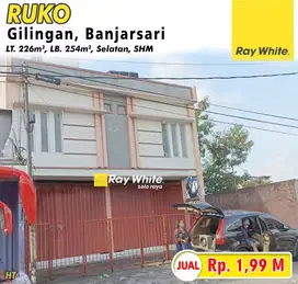Disewakan Ruko Lingkungan Bisnis di Gilingan Banjarsari