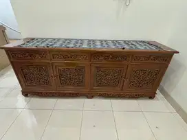 Meja buffet jati jepara