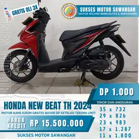 ORDER LANGSUNG HONDA BEAT NEW TH 2024 , CASH ATAU KREDIT