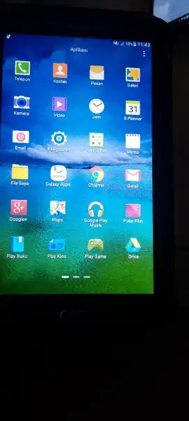 Dijual Samsung tab v3 second
