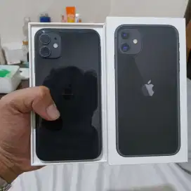 Iphone 11 64gb bh 80% fullset original + adaptor ori apple