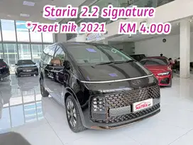 Hyundai Staria 2.2 signature 2022 nik 2021 7 seater