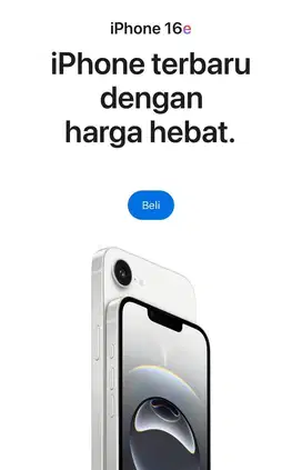 iPhone 16e Mulai dari Rp531.208