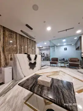 Dijual office towe gold coast full furnish dan interior mewah