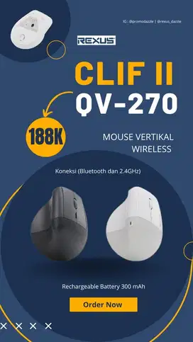Mouse Rexus Vertikal Clif II