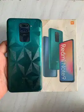Xiaomi Note 9 6+2GB 128GB 5160MAH Segel LCD Ori Normal Siap Pake BS TT