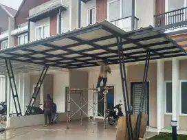 Kanopi atap Upvc